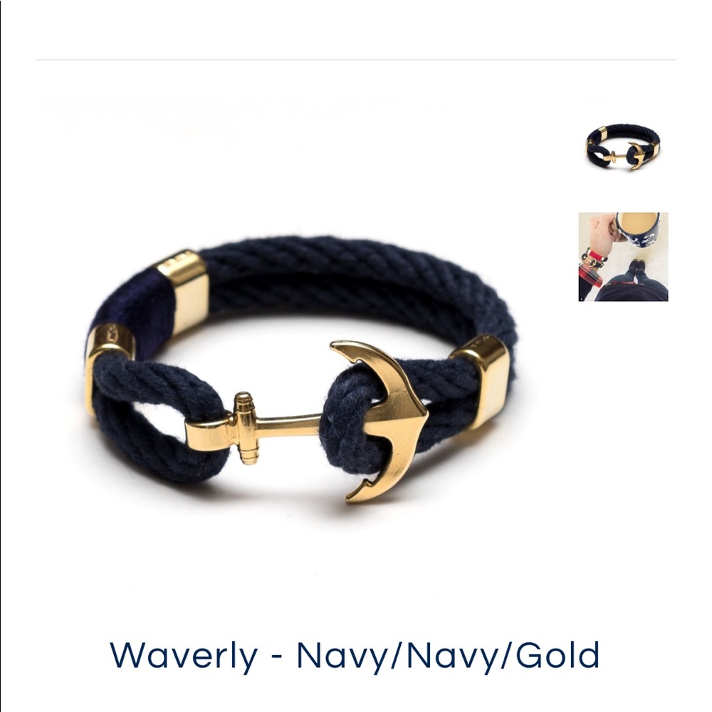 Allison cole rope anchor bracelet